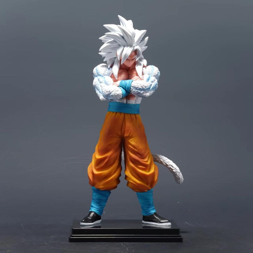 32cm Dragon Ball Super Saiyan 4 Goku Figure Son Goku Action Figures Pvc Model Statue Collection Ornaments Decoration Toys Gift