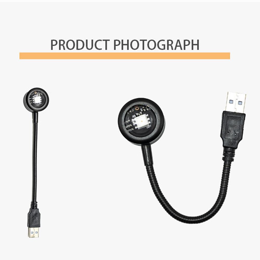 Портативный светодиодный USB проектор заката для создания настроения и домашнего декора