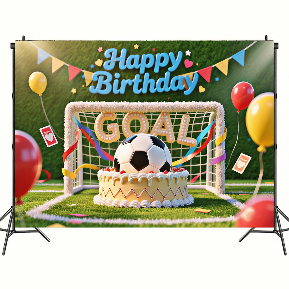 Красочный гобелен 'С Днем Рождения' Шары Радуга Дети Девочка Украшение на День Рождения Баннер Детская Вечеринка Фон для Фото Реквизит