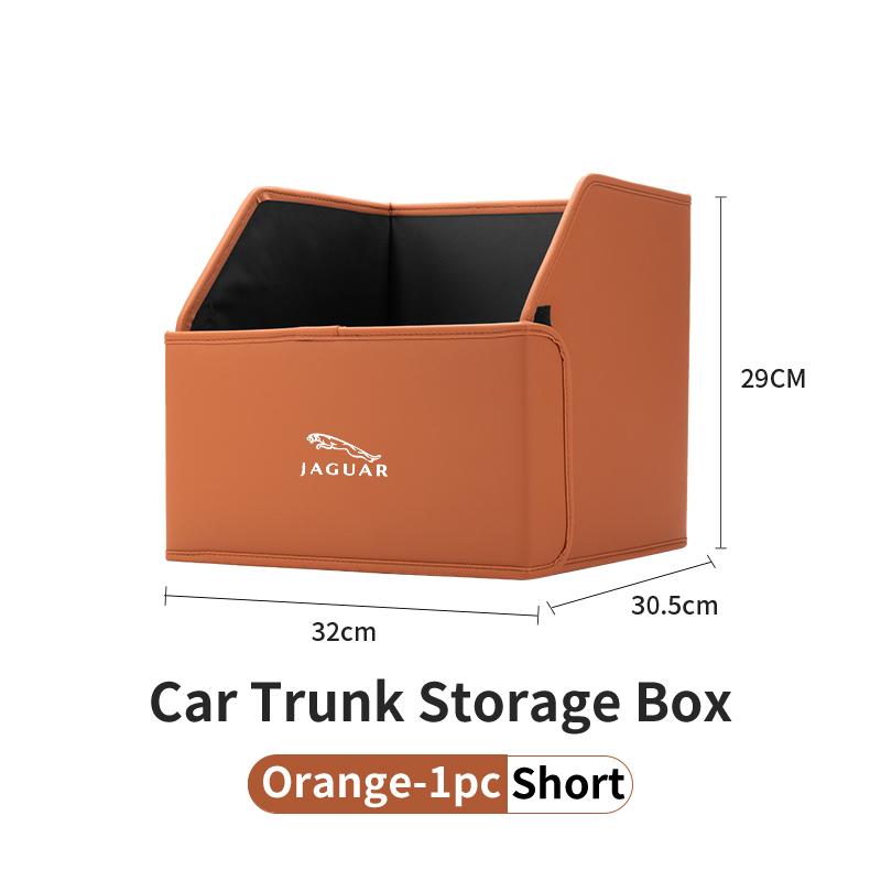 Car Trunk Organizer Tools Storage Box Tidying Case Accessories For Jaguar XF XJ XFR XKR S-Type F-Type X-Type F-Pace I-Pace E-Pac SS1