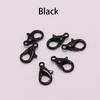 50pcs/lot Gold Lobster Clasp Hooks Connector For DIY Necklace Bracelet Chain Jewelry Making Findings Accessory Supplies