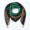 New Multi-functional Magnetic Velvet Neck Protection Small Scarf New Women's Four-season Warm Decoration Fashionable Small Square Scarf