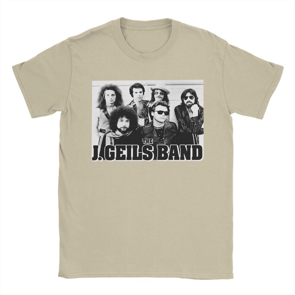 Mens Womens The J Geils Band T Shirt Cotton Graphic Printing Tee Shirts Clothing Outfits