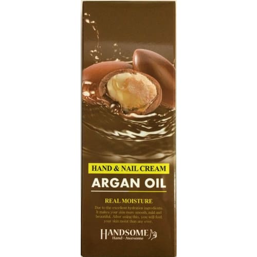 Real Moisture Argan Hand Cream (1 Bottle of Moisturizing Cream)