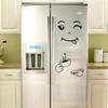Smile Face Kitchen & Dining Gadget Fridge Sticker Home Decor Refrigerator Decal Wallpaper