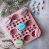 Новая силиконовая форма для шоколада в кофейных зернах, сделай сам, конфеты, печенье, желе, инструмент для выпечки, кубики льда, декор для торта, свечи, мыло, формы для подарков