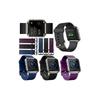 Силиконовый ремешок для часов Fitbit Blaze с пряжкой из нержавеющей стали для отслеживания фитнеса и повседневной носки