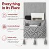 Bohemian Style Sofa Cover Side Pockets Space Saver Sofa Hanging Storage Bag  Remote Control