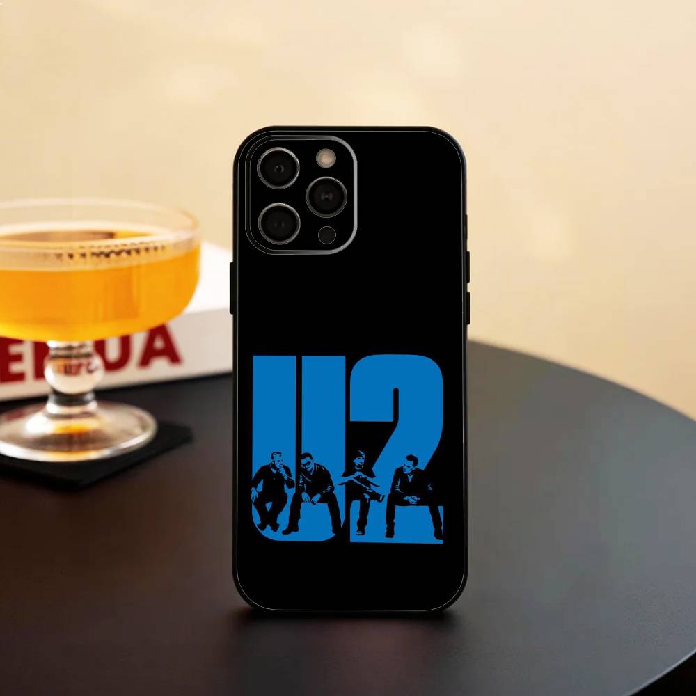 BAND U-U2 Phone Case Silicone Soft For IPhone 17 16 15 14 13 12 11 X XR Plus Pro Max Plus