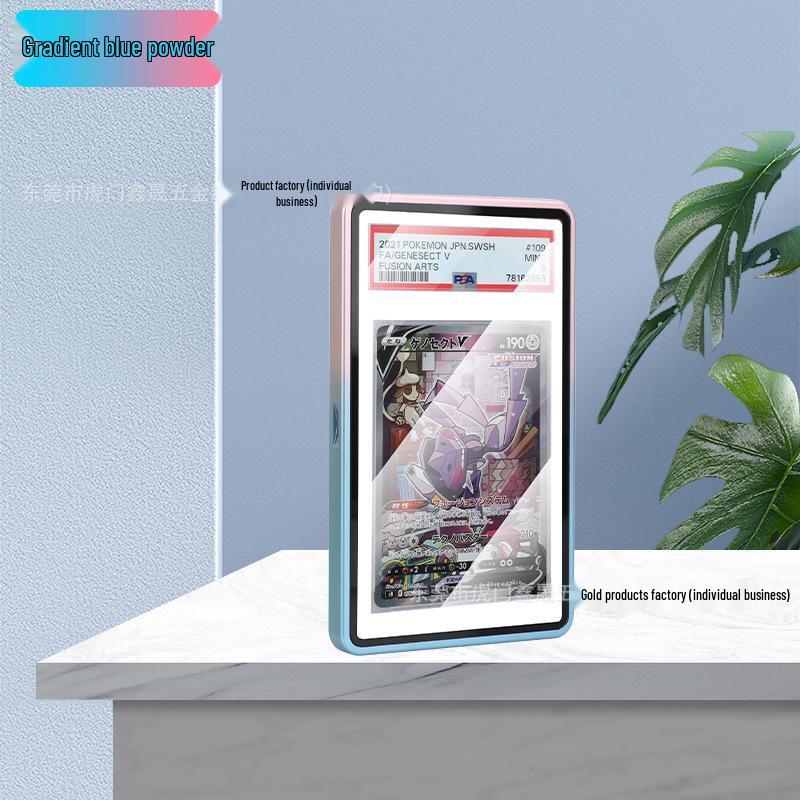 Градиентный металлический корпус для защиты карт PSA/BGS - Совместим с картами Pokemon и Star Player