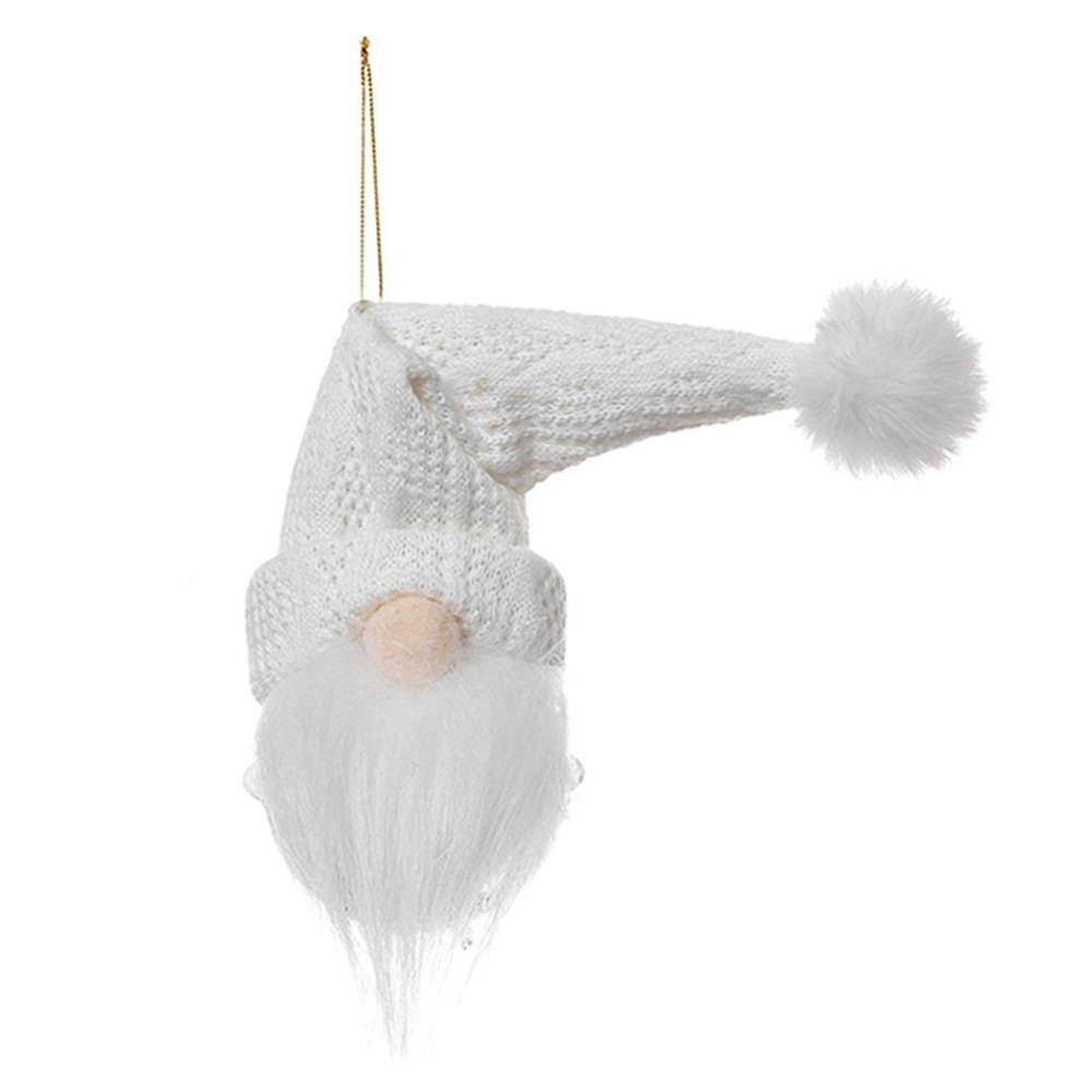 Мохнатый гном Санта кукла плюшевые игрушки маленький колокольчик подвеска НОВЫЙ рождественский подвесной декор Рождество