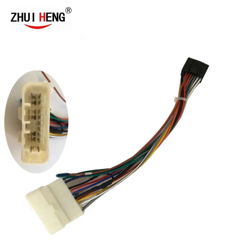 2 din Car Radio Female ISO Radio Plug Power Adapter Wiring Harness Special for Chevrolet S10 harness power cable Cables Adapters