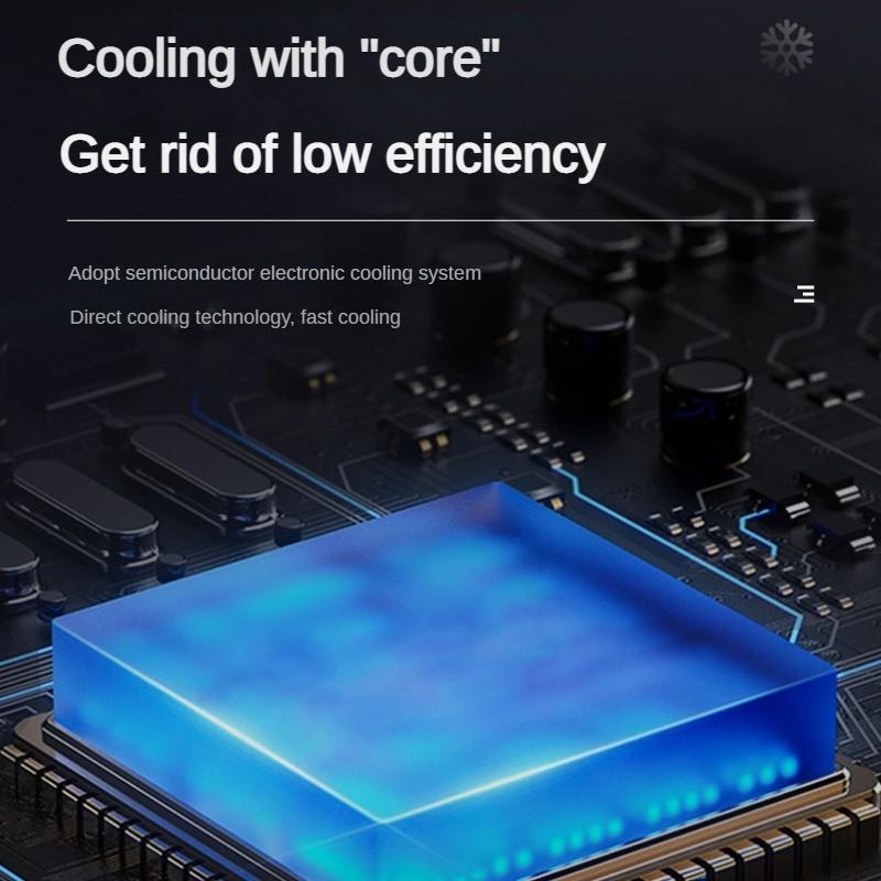 4L 242 * 174 * 247mm Portable Car Mounted Outdoor Freezer Cosmetic Storage Refrigerator Low Noise Fridge Electric Mini Refrigerator