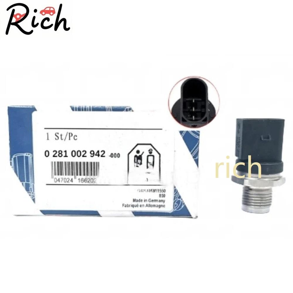 BOSCHH 0281002942 0281002700 Fuel Rail Pressure Sensor For MBB Mercedess Benzz Sprinter 2T 3 T 4T Vitoo Actross Antoss Arocss Ci