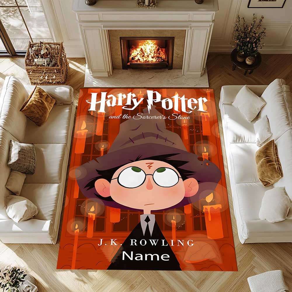 Warner Bros. Films (17) Customize your name rug, office chair cushion, home bedroom living room gift.