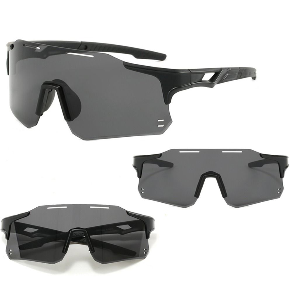 Wrap Around Cycling Glasses Color Change Biking Eyewear Wide Field Sport Shades  Baseball