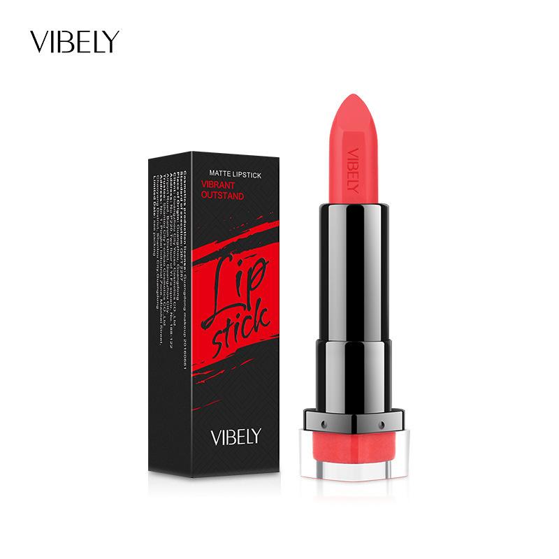 VIBELY Matte Lipstick Long Lasting Waterproof Transfer Proof Moisturizing Nourishing Lipstick 29 Shades