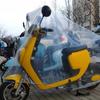 Motorcycle Clothing PEVA Single Layer Rainproof Sunscreen Bicycle Cover Electric Vehicle Scooter Protective Rain ProtectionCover
