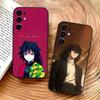 Чехол для телефона Giyu Tomioka Emo Hashira, силиконовый, мягкий, для Samsung S25, S24, S21, S22, S23, S30, Ultra, S20, Plus, Fe, Lite