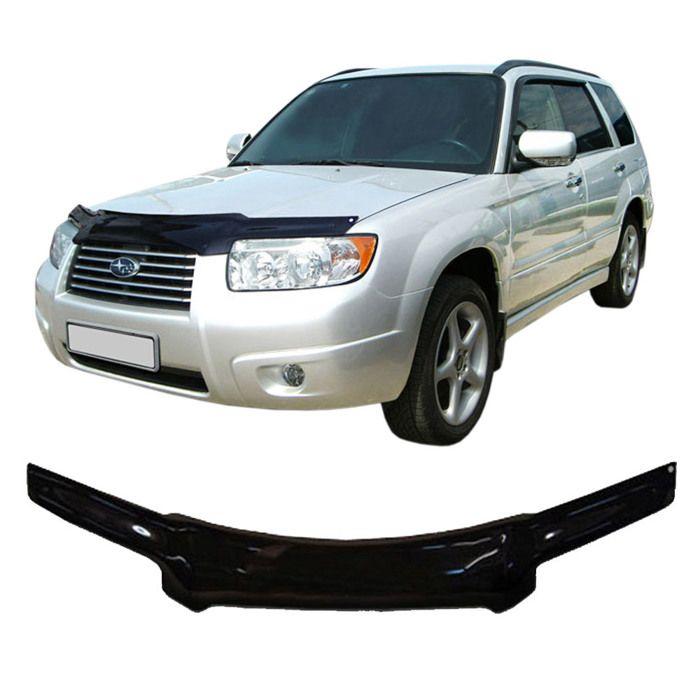 SCOUTT | Bra Capot Déflecteur Protection Pour Subaru Forester 2005-2008, Aérodynamique, Assemblage Facile, Aucun perçage requis