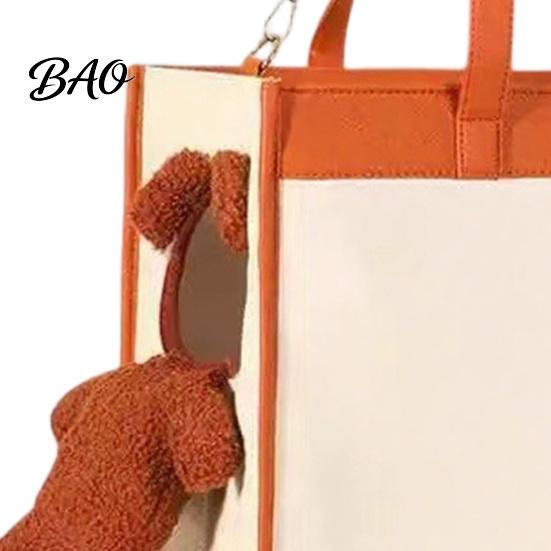 Fashionable Cat Travel Tote Pet Carrier Bag, 2-in-1 Dog Handbag with Head?Out Opening, Large Capacity Small Animal Carrying Bag Shoulder for Dogs &