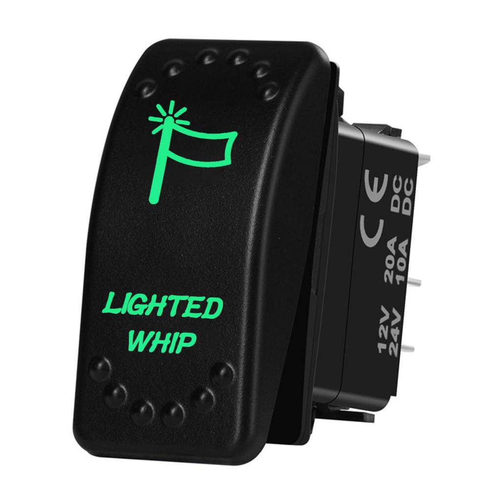 12V 20A Boat Car Rocker Switch ON OFF / ON OFF ON Toggle Switch Green Led Bar Anchor Flood Light for ARB CARLING NARVA 4x4 Truck Battery Switches5