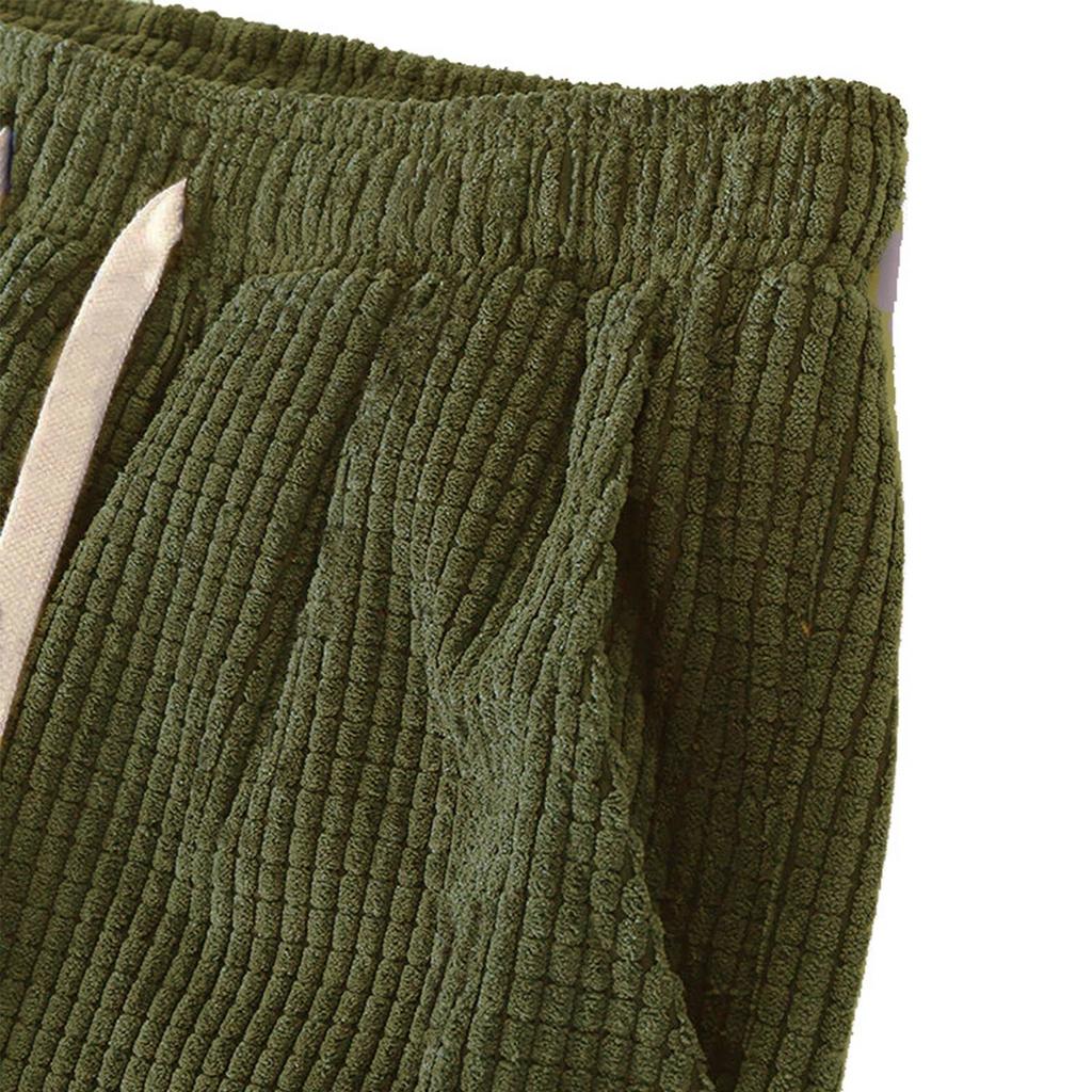 Мужские осенние маленькие клетчатые повседневные спортивные брюки Мужские однотонные повседневные брюки с завязками