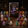 Acrylic Dragon Ornament Set Crystal Advent Calendar 2026, 24 Days Fantasy Reading Book Countdown Calendar, Fairy Tale Theme Party Decor Pcs