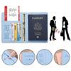 Pu Leather Passport Bag Multi-card Passport Holder Travel Accessories Wallet Credit Card Bag Passport Protector Holder