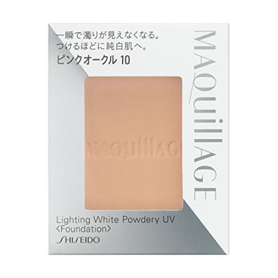 Maquillage Lighting White Powdery UV Pink Ochre 10 10g (Refill) (SPF25 PA++)