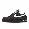 Nike Air Force 1 Низкие износостойкие кеды для скейтборда Женские Черно-белые HQ1180-001(Команда352-)