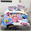 Новый милый мультяшный DR S-Slump Arale комплект постельного белья с рисунком аниме простыня King Twin Double Boys комплект постельного белья из микрофибры или полиэстера пододеяльник