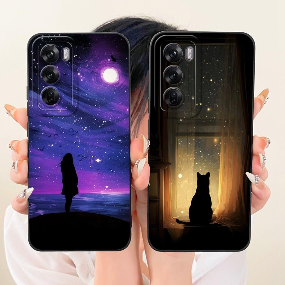 Чехол для Oppo Reno 12 Pro 5G CPH2629 Милый Мультяшный Кролик Ударопрочный Мягкий ТПУ Чехол для Телефона Для Oppo Reno12 Pro 5G Fundas Сумки