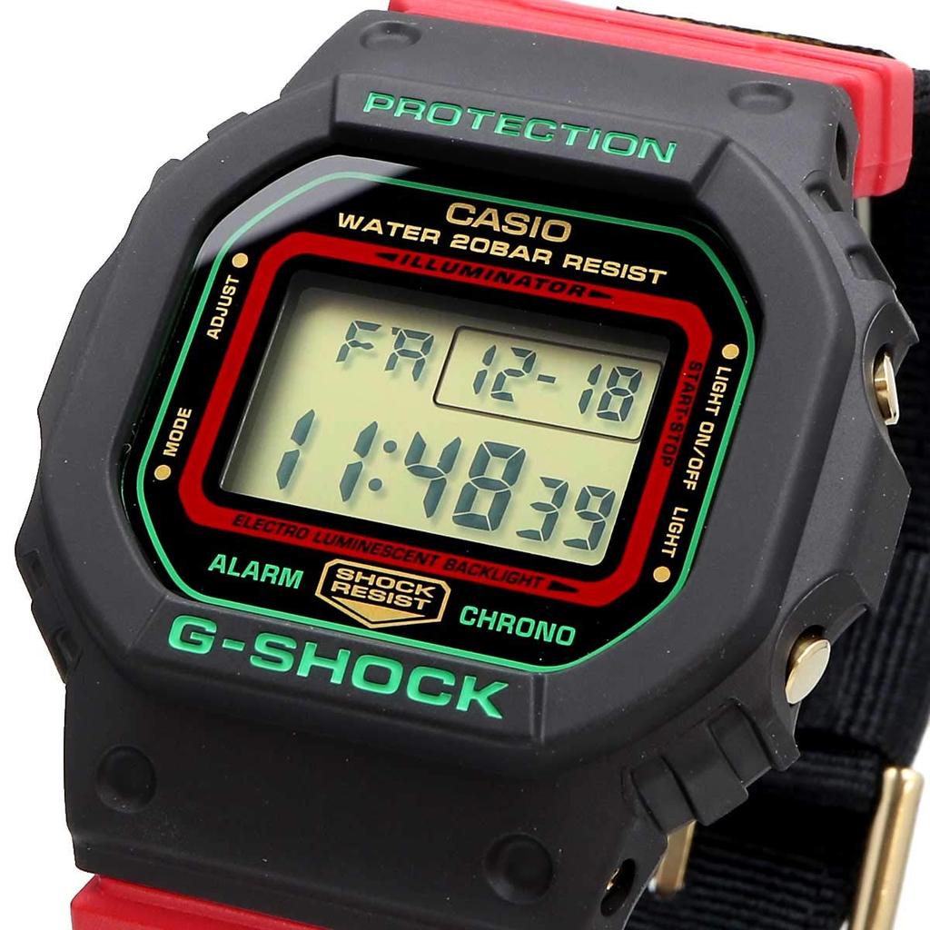 Casio G-Shock Мужские и женские унисекс цифровые часы Speed, Черные, DW-5600THC-1 [Параллельный импорт]