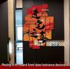 New Home Living Room Decoration Banner and Balcony Curtain for Housewarming Ceremony
