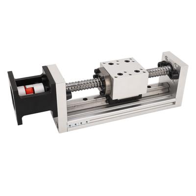 1605 Шарико-винтовой направляющий стол Линейное движение Направляющая рельса Скользящий стол для оборудования с ЧПУ Ход 200 мм