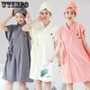 Womens Bath Towels Wearable Fast Drying Bathing Beach Spa Bathrobes Wash Clothing, Shower Bath