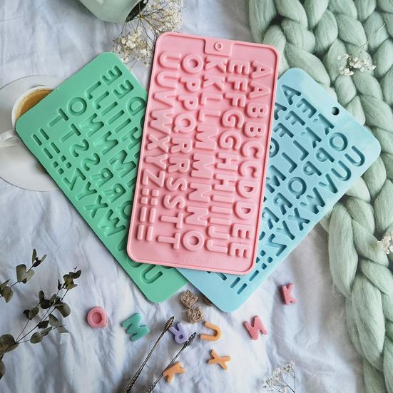 Силиконовая форма для шоколадного торта, алфавитная силиконовая форма для выпечки, форма для выпечки «сделай сам», домашняя выпечка торта