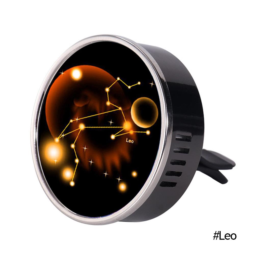 Автомобильный освежитель воздуха на выходе, 12 созвездий, тема, диффузор для духов, ароматерапевтический декор, зажимы, освежитель воздуха, подарок