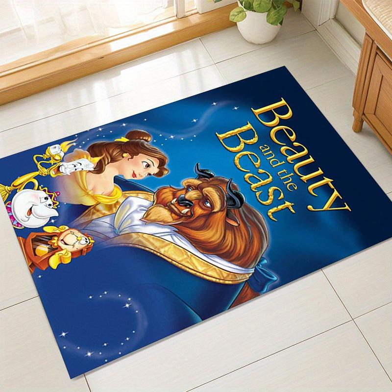 1pc. Beauty and the Beast Theme Rug for Home Office Chair Cover Outdoor Decoration Giftz0410106