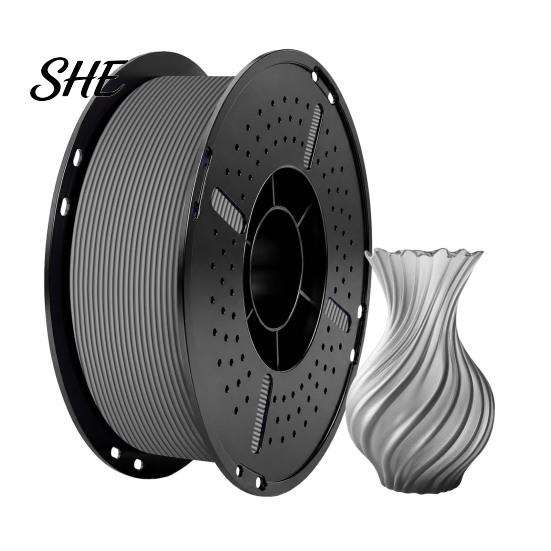 Matte Finish Filament 3D Printer PLA Filament, 1Kg Spool, Neatly Wound Durable Printing 1.75mm, Fit Most FDM Printers Roll