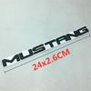 1 шт. Металлическая наклейка с надписью Mustang на кузов автомобиля, наклейка на заднюю крышку багажника, украшение для Mustang Shelby GT 350 15-18, внешние аксессуары