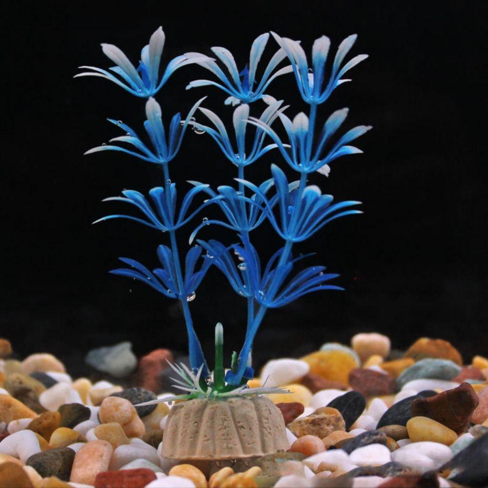 Lifelike Artificial Underwater Plants Decorative Fake Water Plant Fish Tank Seaweed Aquarium