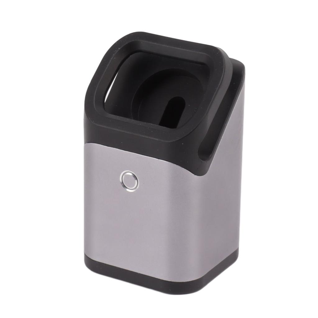 Charger Stand for IOS Watch Portable Aluminum Alloy Watch Charging Stand Holder Black