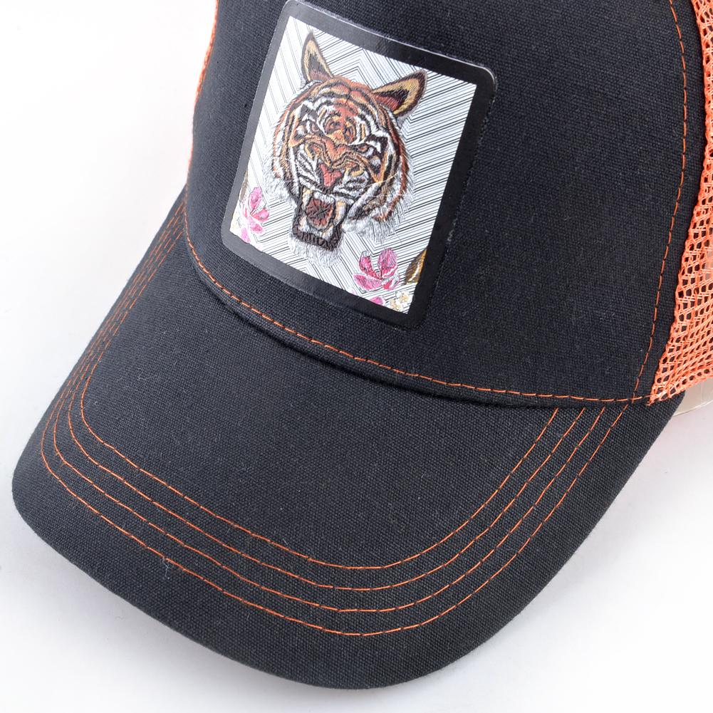 Бейсбольная кепка для мужчин и женщин, новые кепки-дальнобойщики с тигровой нашивкой Snapback, бейсбольная кепка в стиле хип-хоп, кепка с козырьком