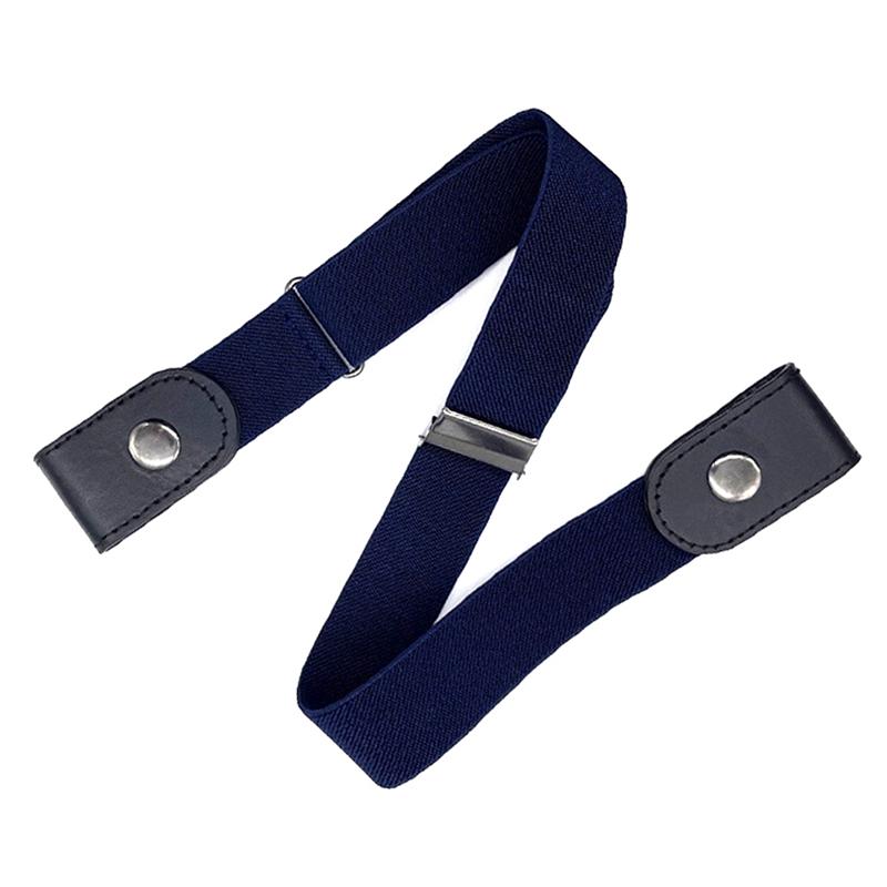 1 шт. поясной ремень без пряжек для джинсовых брюк без пряжки, эластичный поясной ремень для женщин