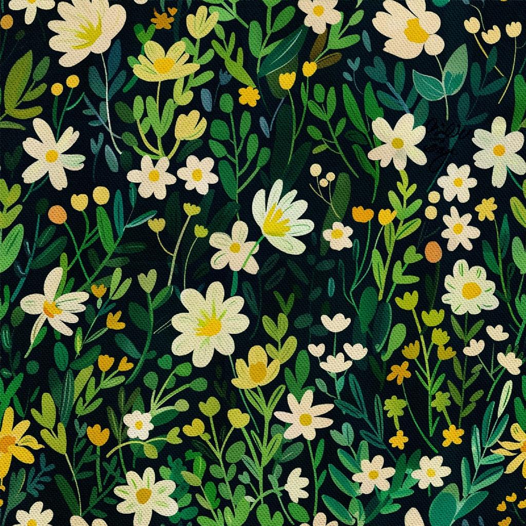 Outdoor Dekostoffe Oxford - Motiv Frühling I Dx7487