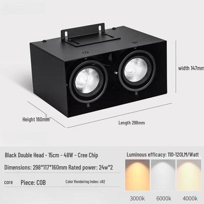 Oenyled 110В Квадратный светодиодный прожектор для коммерческого использования
