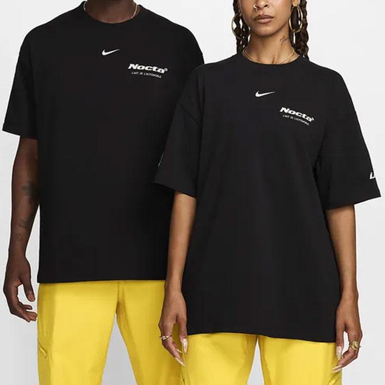 Nike Футболка Burrow из коллекции X NOCTA LArt (Азия) Черная уличная одежда унисекс FD2206-010