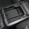 RUNROAD Center Console Organizer Tray Compatible With Chevy Traverse 2018-   Accessories, Ert Secondary Storage Box ABS Material Armrest Tray Black